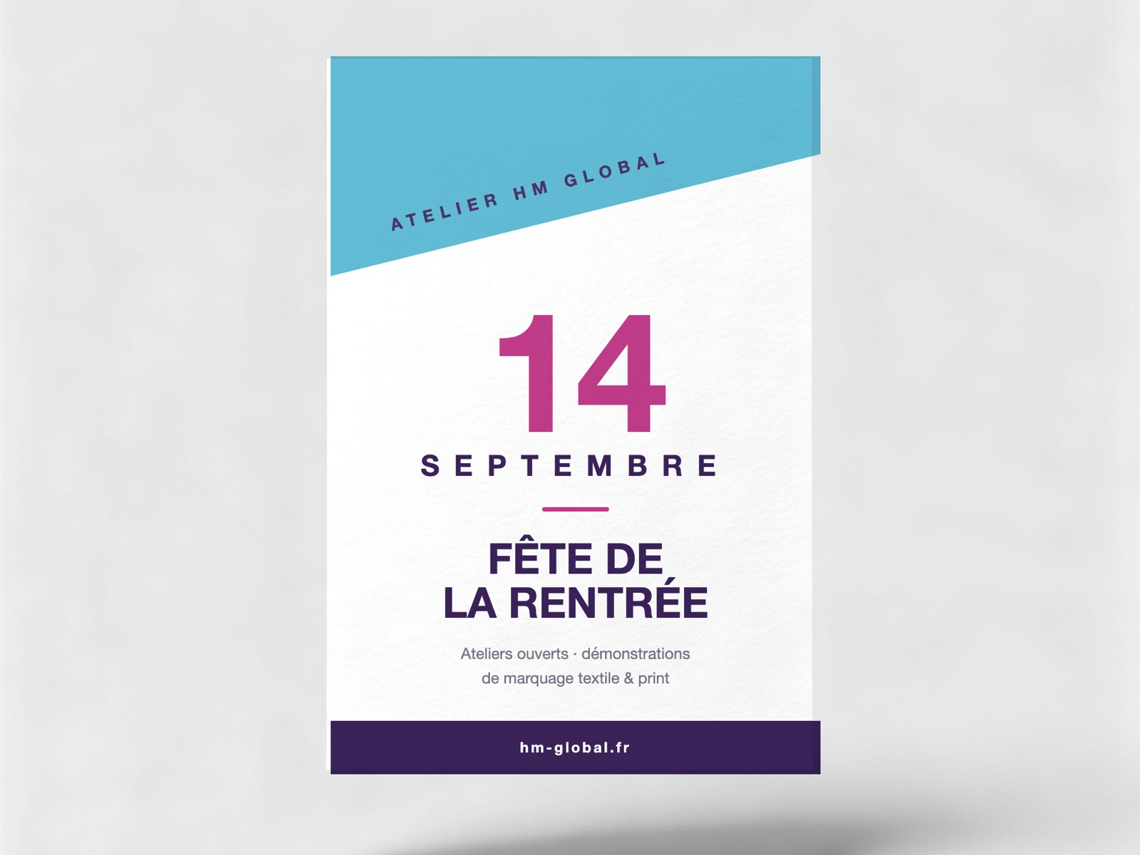 Flyer A6 — 10,5 × 14,8 cm