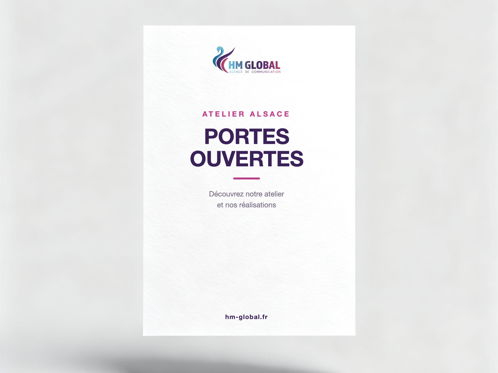 Flyer A5 — 14,8 × 21 cm