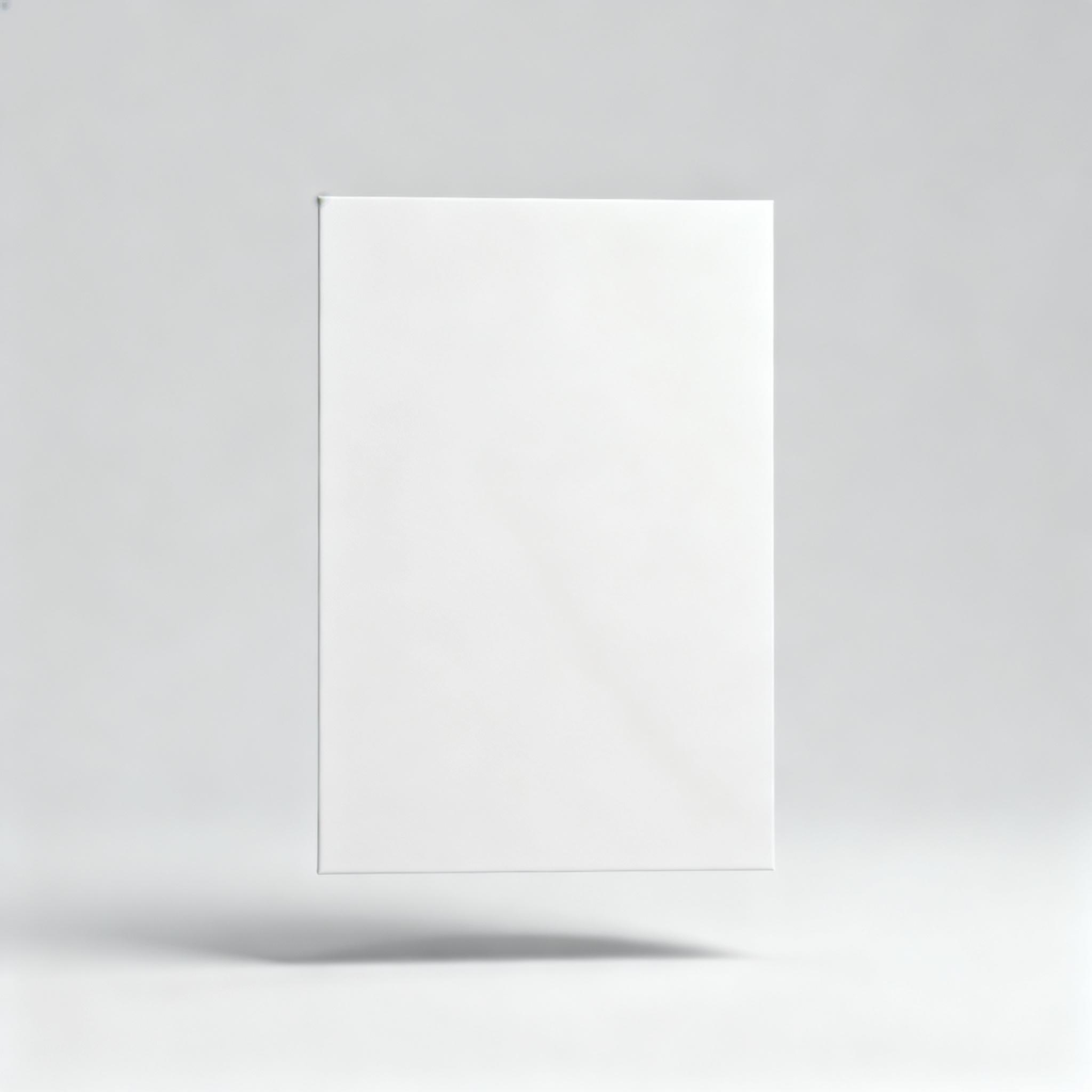 Affiche A3 — Scène par défaut — affiche vierge de face, fond studio